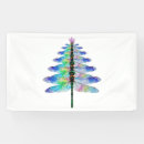Search for christmas tree banners Watercolor