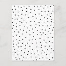 Search for black and white polka dots postcards Simple