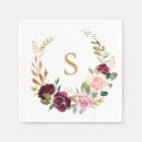 Search for plum wedding napkins Modern