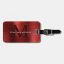 Search for metal luggage tags Typography