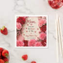 Search for mothers day napkins Rose