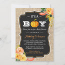 Search for burlap baby shower invitations Autumn
