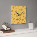 Search for funny kitchen clocks Yellow