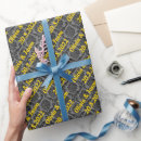 Search for black damask wrapping paper Script