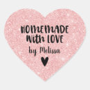 Search for love glitter stickers Heart