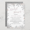 Search for winter bridal shower invitations Pink