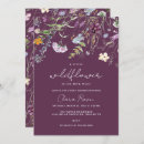 Search for plum purple invitations Floral