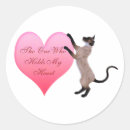 Search for siamese cat stickers Pink