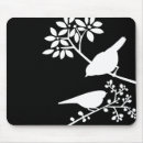 Search for bird mousepads Black