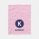 Search for navy blue and pink blankets Nautical