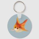 Search for fishies key rings Goldfish