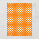 Search for orange dot postcards White