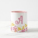 Search for wildflowers mugs Initial