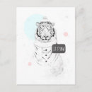 Search for snow tiger postcards Winter