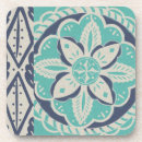 Search for batik coasters Turquoise