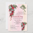 Search for burgundy hens party invitations Marsala