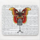 Search for butterfly red mousepads Antique