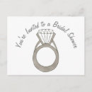 Search for diamond ring invitations Bridal
