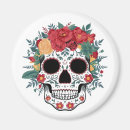 Search for sugar skull magnets Mexican