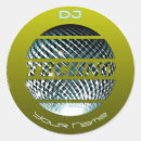 Search for dj stickers Techno