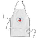 Search for pearl aprons Red