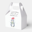 Search for penguin favour boxes Watercolor