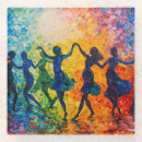 Search for dancing coasters Silhouette