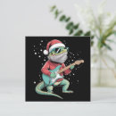 Search for guitar christmas cards Santa claus