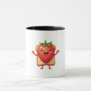 Search for cartoon toast mugs Kawaii