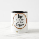 Search for life is short mugs Modern