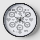 Search for all you need is love clocks Heart