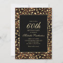 Search for leopard 60th birthday invitations For her