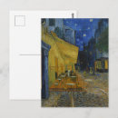 Search for cafe decor postcards Vincent van gogh