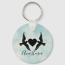 Search for bird heart key rings Sweet
