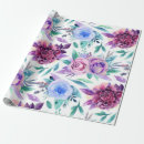 Search for flower pattern wrapping paper White