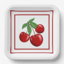 Search for retro cherry plates Fruit pattern