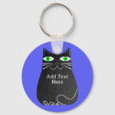 Search for green cat key rings Black