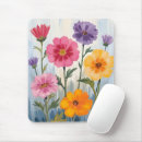 Search for wildflower mousepads Pastel flowers