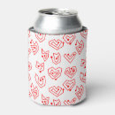 Search for valentines can coolers Red