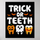 Search for funny dental posters Halloween