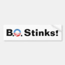 Search for stinks bumper stickers Obama