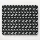 Search for initial m mousepads Letter