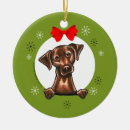 Search for chocolate lab christmas tree decorations Cute