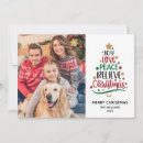 Search for peace and joy christmas cards Family photo
