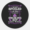 Search for miners stickers Coal miner