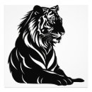 Search for cat silhouette posters Black and white