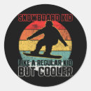 Search for fun on a snowboard stickers Ride the snow