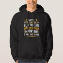 Search for funny electrician hoodies Dad