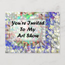 Search for art show invitations Abstract