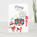 Search for black santa christmas cards Humour